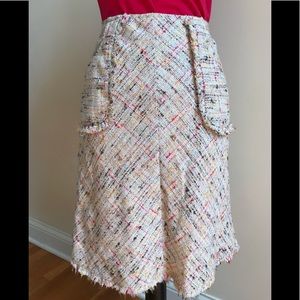 Trina Turk Tweed Skirt